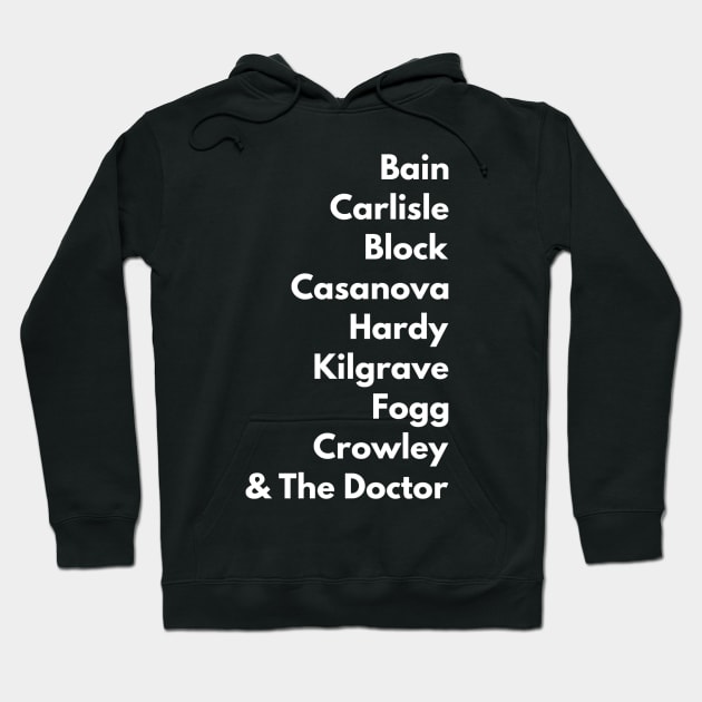 Top Tier Tennant Hoodie by Doctor Who Tees 